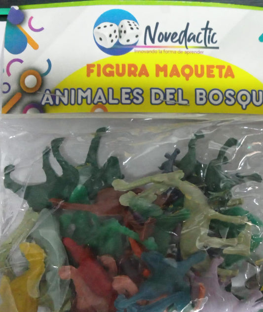 figura para maqueta de animales del bosque Novedactic