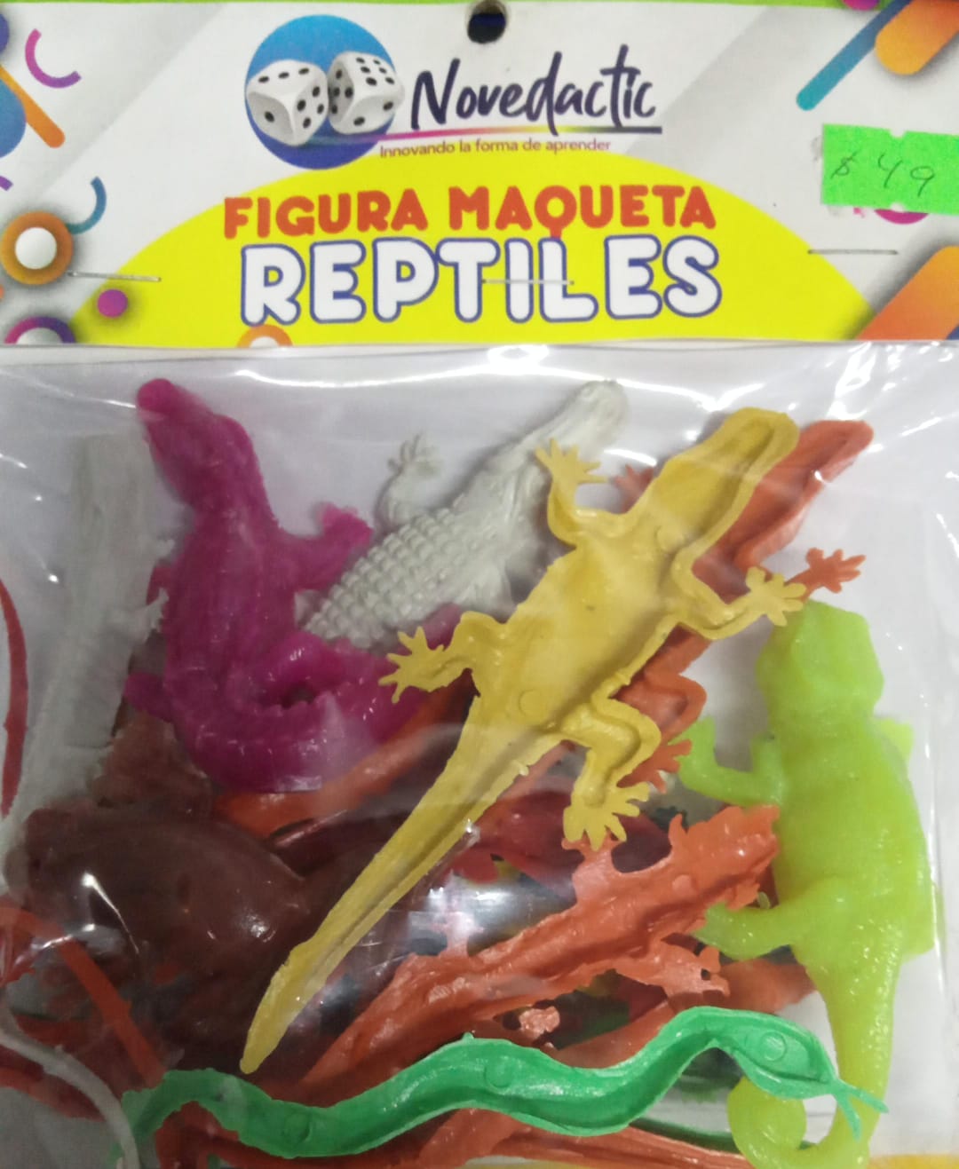 figuras para maquetas de reptiles Novedactic