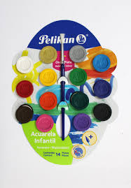 acuarelas Pelikan 14 colores