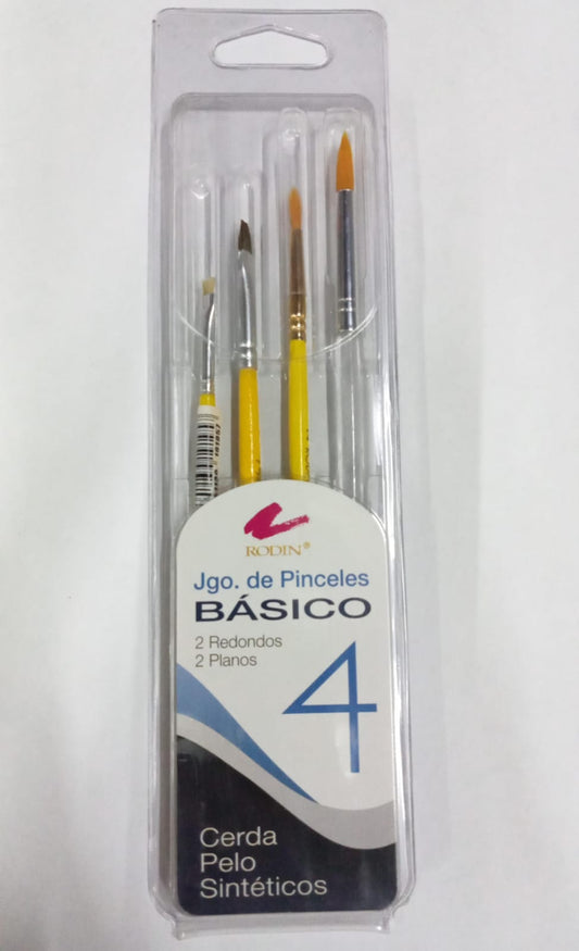 jgo. de pinceles basico RODIN
