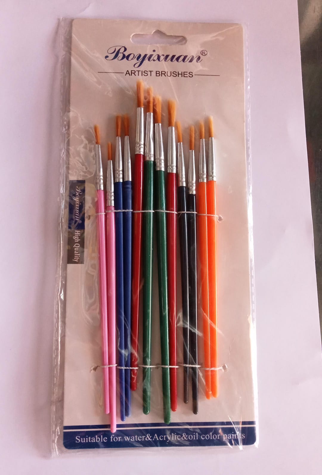 paq. de pinceles Boyixua
