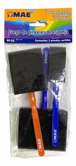 juego de pinceles de esponja MAE