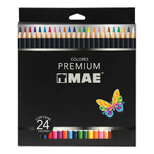 Colores Premium con 24 Piezas Mae