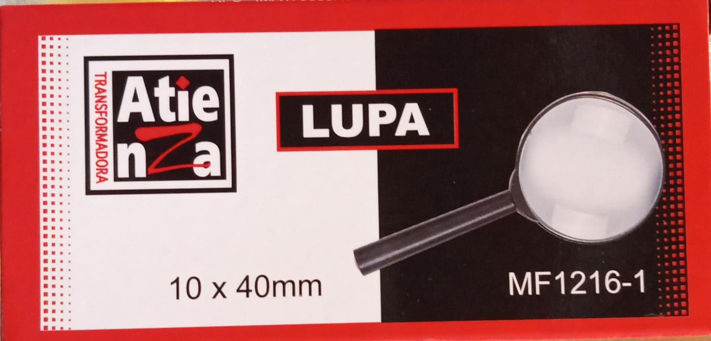 Lupa 10 x 40 mm Atienza