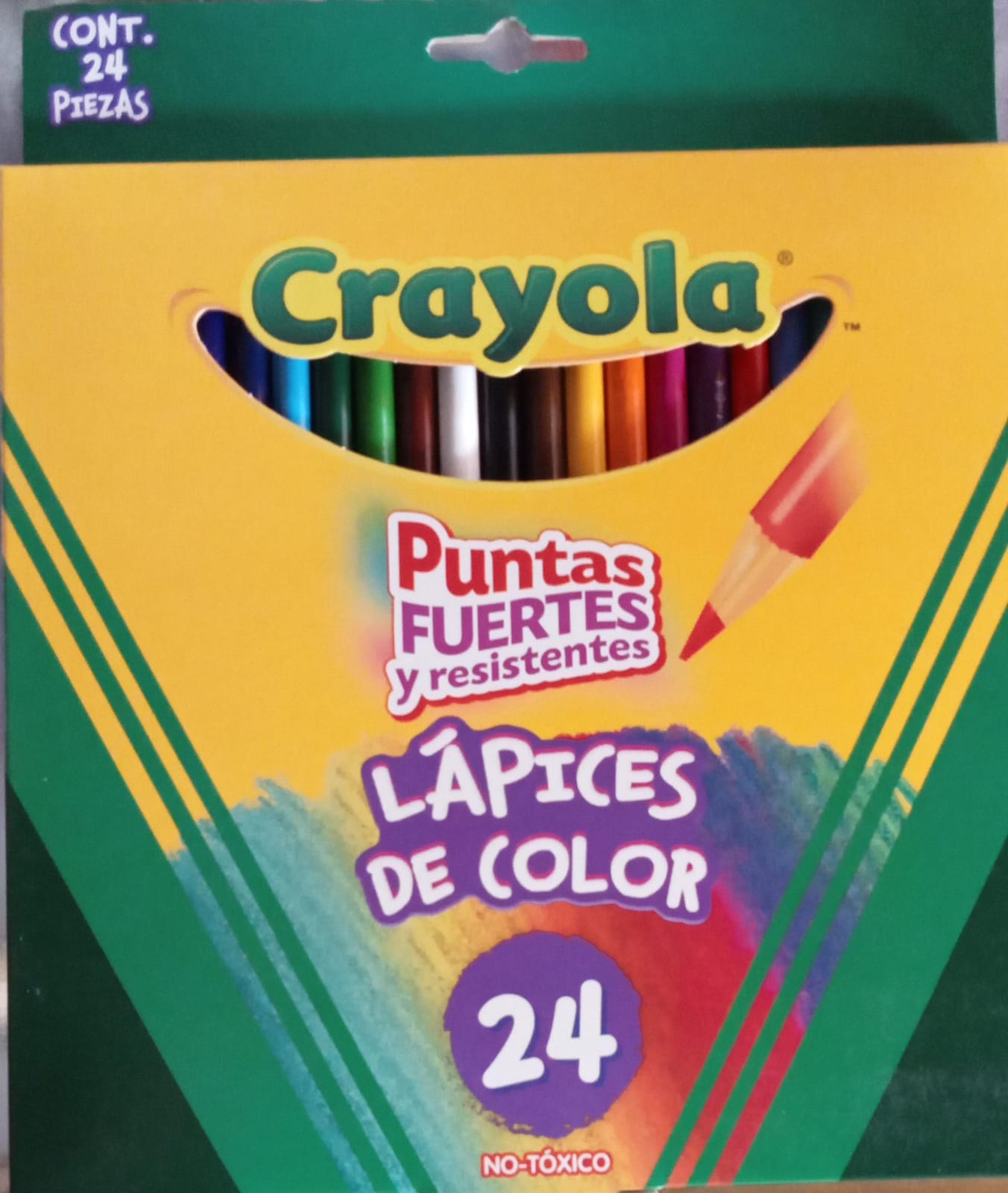 Colores punta resistente C/24 CRAYOLA