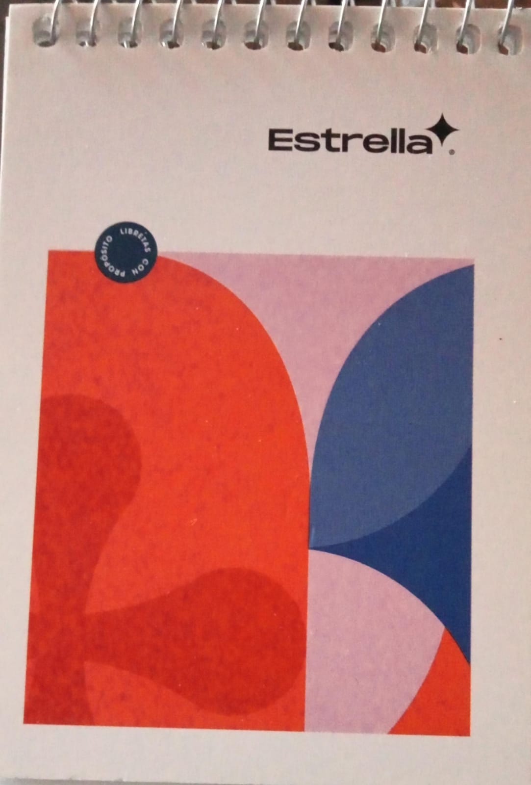 Libreta de apuntes de 1/8 raya 40 hojas ESTRELLA