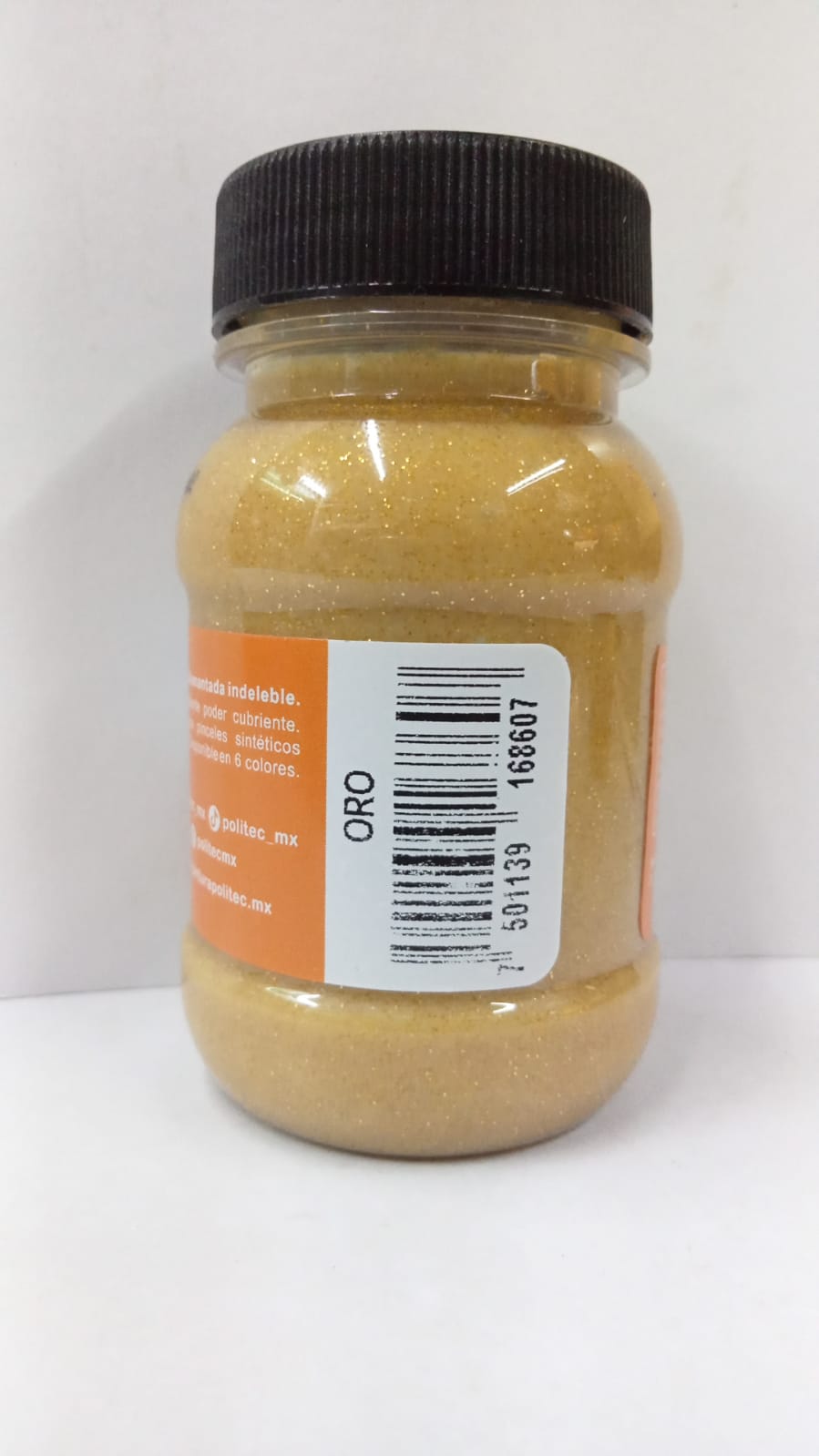 Pintura Acrílica Politec Diamantada Oro / 100ml / 1 pieza