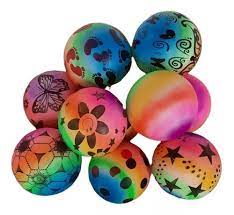Pelotas de plastico 1 docena