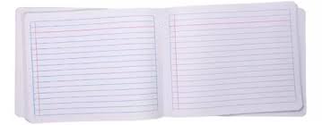 Cuaderno cosido de raya 100 hojas italiano ESTRELLA