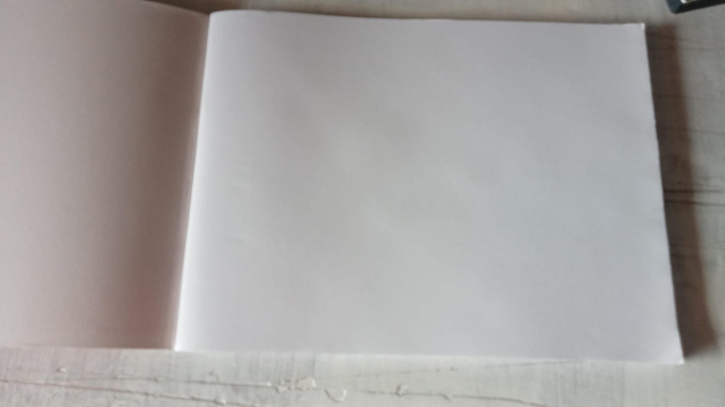 Cuaderno cosido forma italiana blanco 100 hojas YUPPI