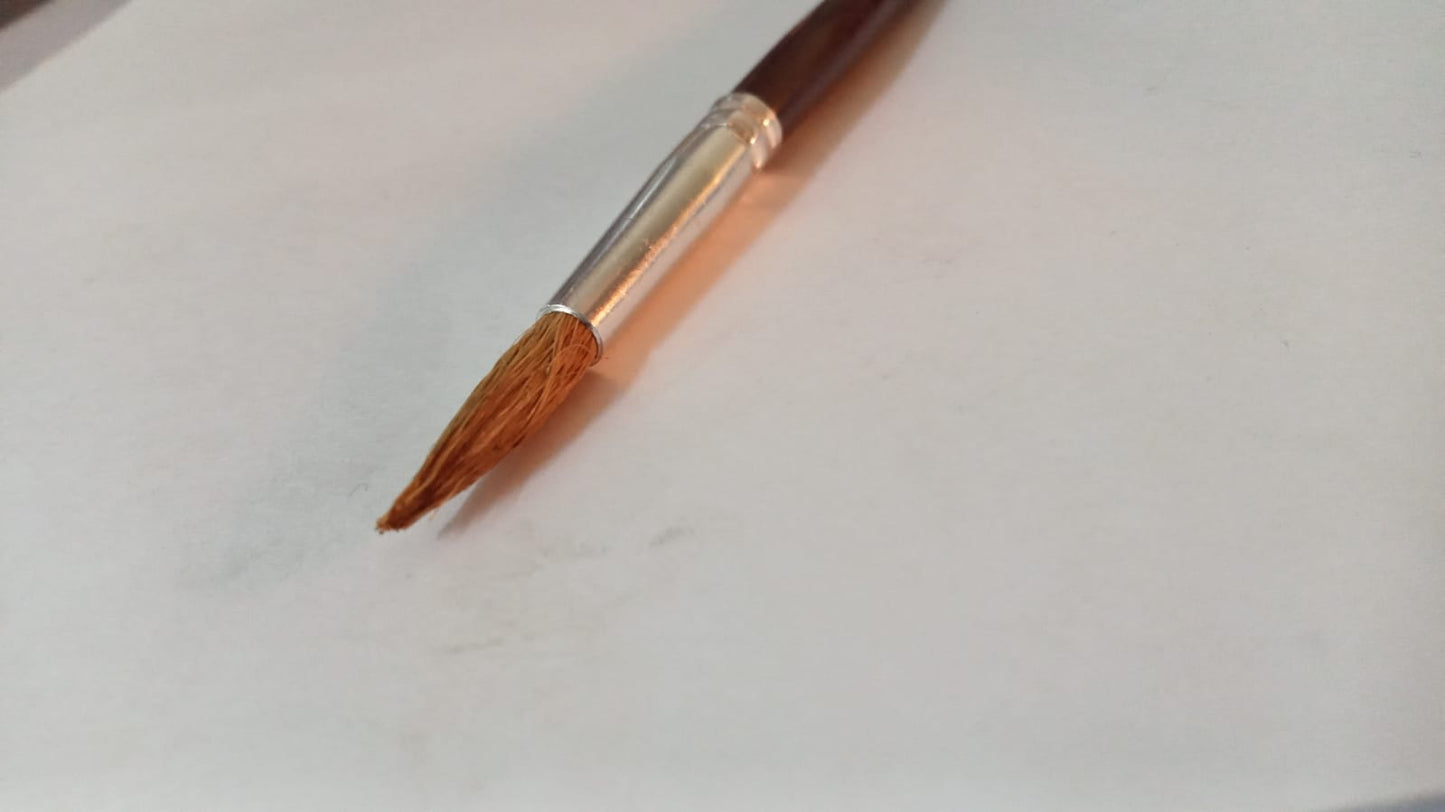 Pincel numero 6 mango de madera RODART