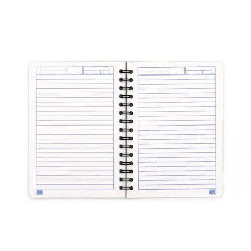 Cuaderno doble aro pasta semi rigida 100 hojas de raya NORMA