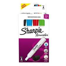 Marcadores De Agua Sharpie Acuacolor C/4