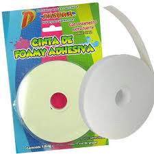 Cinta Foamy Doble Cara 19 Mm X 5m
