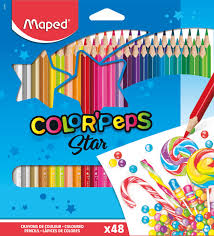 Colores De Madera C/48 Color^peps Maped