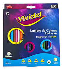 Colores Triangulares C/36 Vividel