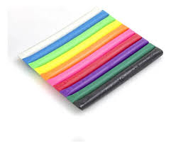 Plastilina en barrita neon con 10 piezas de 180 g c/u pelikan