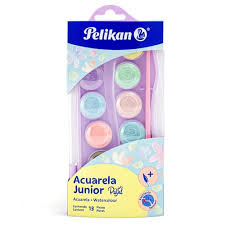 Acuarela junior pelikan con 13 pastillas + 1 pincel