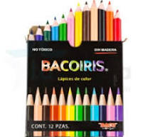 Colores Cortos C/12 Bacoiris
