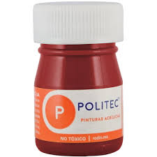 Pintura politec acrilica rojo toluidino 309&nbsp;
