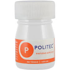 Pintura politec acrilica blanco titanio rodin 301