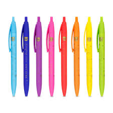 Boligrafos Noma Kiut Blister X 8 Col. Surtidos