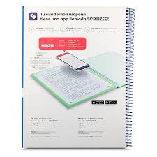 Cuaderno profesional cuadro grande 80 hojas EUROPEAN