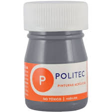 Pintura politec acrilica gris rodin 317
