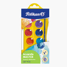 Acuarela junior pelikan 12 pástillas + 1 pincel