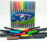 Plumones Colores Vivos C/12 A-INK