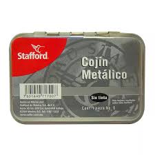 Cojin metalico para sellos numero 0 STAFFORD