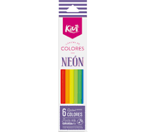Colores Neon C/6 Kiut