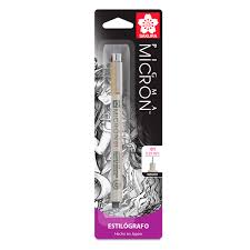 Estilografo tinta negra pigma micron sakura