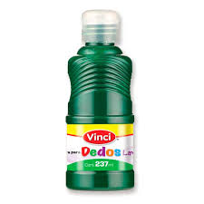 Pintura digital vinci lavable verde 237 ml /6