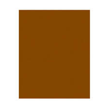 Hoja de color t/c cafe tierra intenso / 1 pieza EUROCOLORS