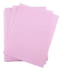 Foamy liso t/c rosa claro PASCUA