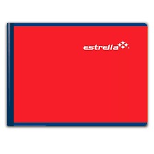 Cuaderno cosido de raya 100 hojas italiano ESTRELLA
