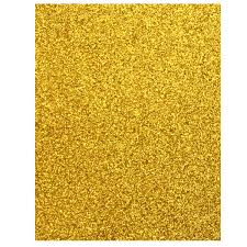 Pliego de foamy diamantado 55 x 43 iris dorado (amarillo) PASCUA