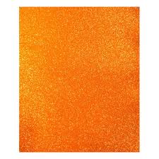 Pliego de foamy diamantado 55 x 43 iris naranja PASCUA