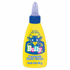Pegamento blanco liquido escolar 55 g BULLY