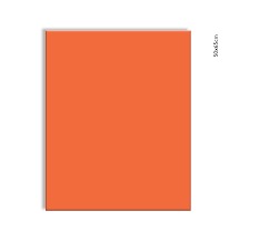 Papel cartulina iris mandarina 50-65 EUROCOLOR