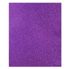 Pliego de foamy diamantado morado 55 x 43 PASCUA