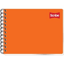 Cuaderno doble aro cuadro chico 100 hojas SCRIBE