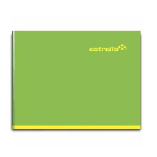 Cuaderno engrapado cuadro chico forma italiana ESTRELLA
