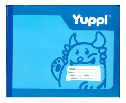 Cuaderno cosido cuadro chico forma italiana 100 hojas YUPPI