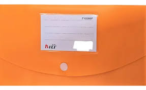 Sobre de plastico forma horizontal tamaño carta BILI