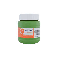 Pintura acril politec 250 ml verde hoja rodin 328/12