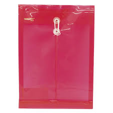 Sobre de plastico tamaño oficio forma vertical D 'NOVAC