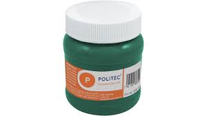 Pintura acril politec 250 ml verde obscuro rodin 306/12