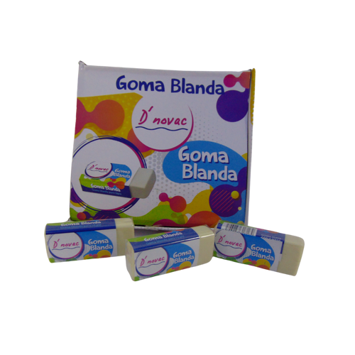 Goma blanda D´novac caja c/20